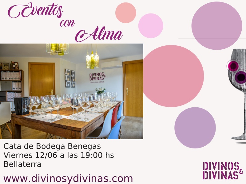 🍷 <a href="/DivinosyDivinas/">Divinos&Divinas</a> comença la desescalada amb una primera activitat presencial. Un tast en què els assistents degustaran, amb la deguda distància social i precaució, cinc vins exclusius de Celler Benegas.
📲Reserva: divinosydivinas.com/es/evento/cata… (10% de descompte per als socis de SCE)