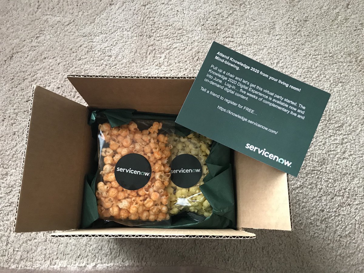 RSitnick's tweet image. Best way to attend a conference! #servicenow #knowledge2020