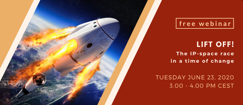 DeClercqPartner's tweet photo. #Webinar: Lift off! 🚀 Join us for a free online training and find out how to implement an IP #strategy enabling high growth #innovation even in adverse situations.
📅 Tuesday June 23, 2020
⏰ 3.00 - 4.00 PM CEST
🖊️ https://t.co/vP7r4jCBzF
#fromideatoIP #intellectualproperty https://t.co/txJU5STCCL