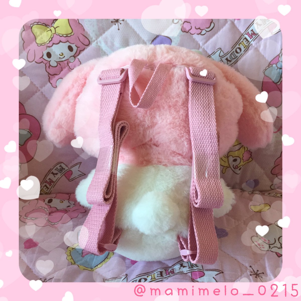 リズリサ　マイメロ リズメロ ワンピース　ぬいぐるみ　マスコット　リュック リズリサ マイメロ リズメロ ワンピース ぬいぐるみ マスコット