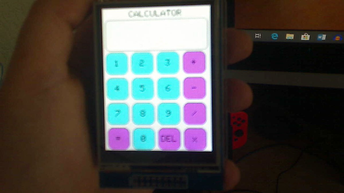 max99645749's tweet image. arduino tft screen calculator #arduinoathome