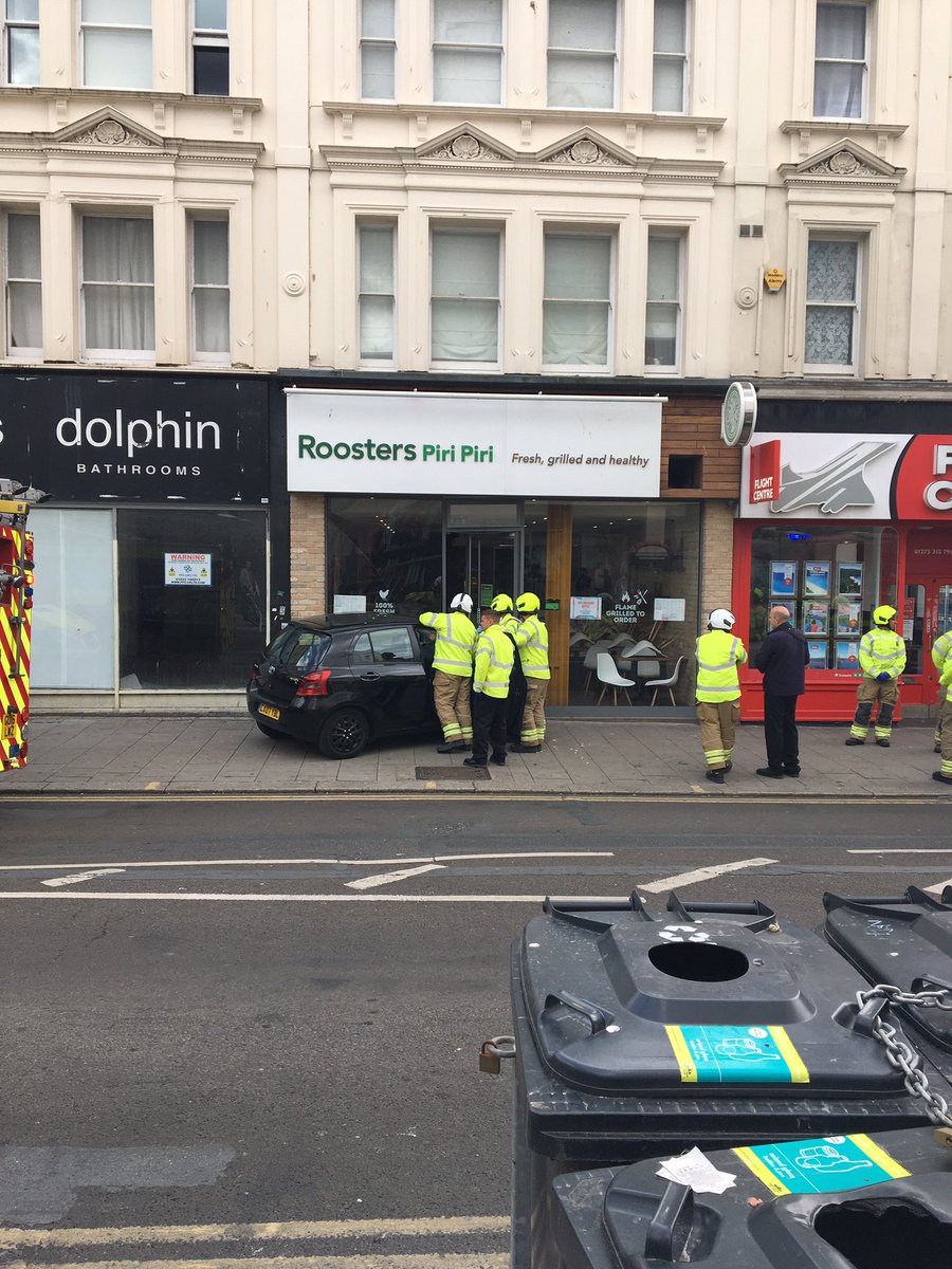 sevenbeescafe's tweet photo. New Drive Thru chicken restaurant on Western Road may not have completely thought things through https://t.co/htrX7ClnWV