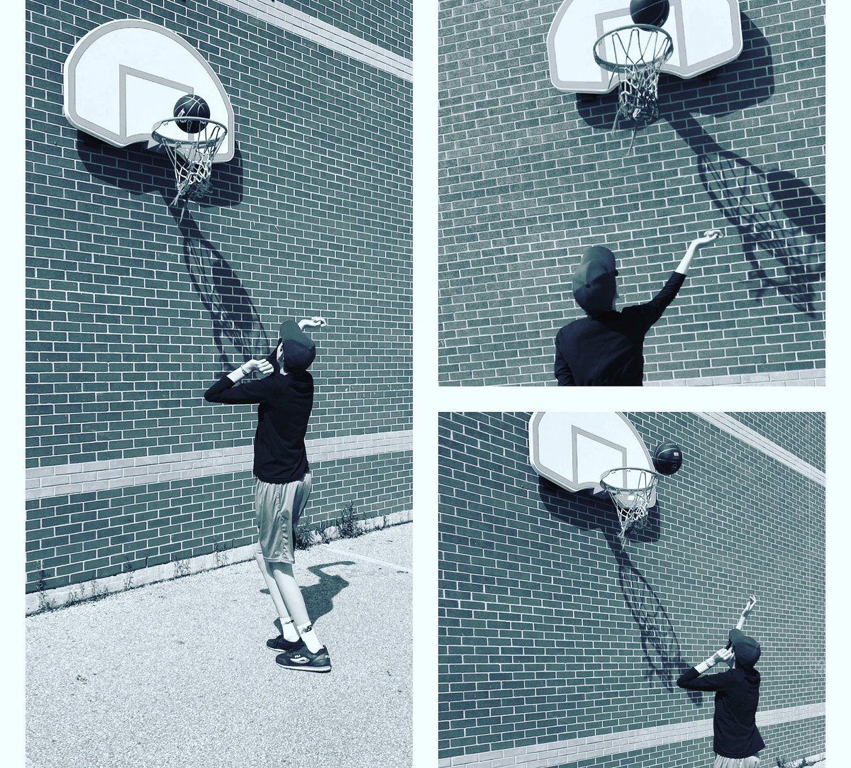 Jess3am's tweet photo. People have always had lot to say when it comes to my son - he doesn’t listen (processing delay), his mobility is really bad, he’s hard to love, he makes faces. When I look at these, he’s just a boy with a basketball and sometimes that’s nice ♥️ #autism #epilepsy #globaldelay https://t.co/xHddQrwfnq