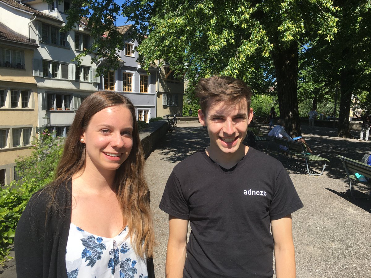 Welcome to the adnexo #Team Lukas &amp; <a href="/_paaascale_/">Pascale Stähli</a>. We’re happy to have our two newbees on board.