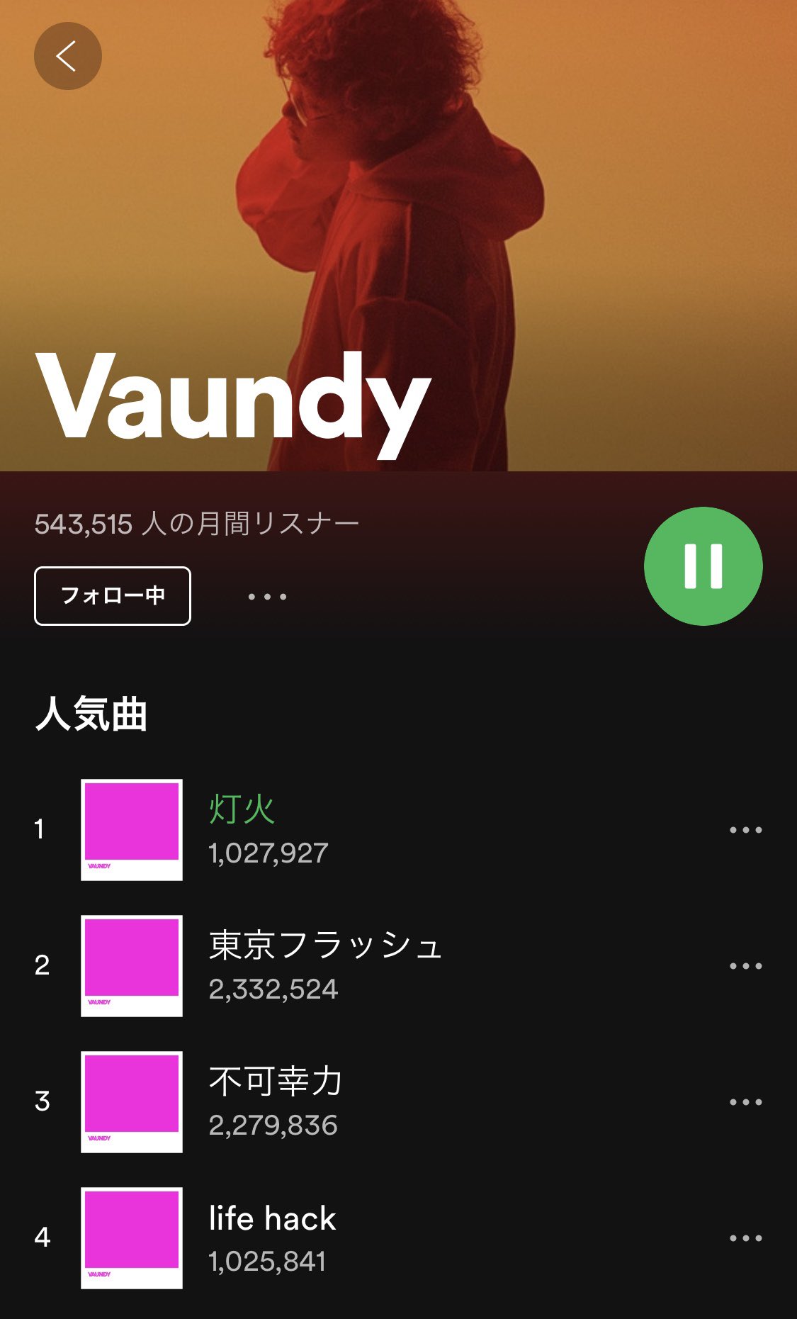 Vaundy Life Hack