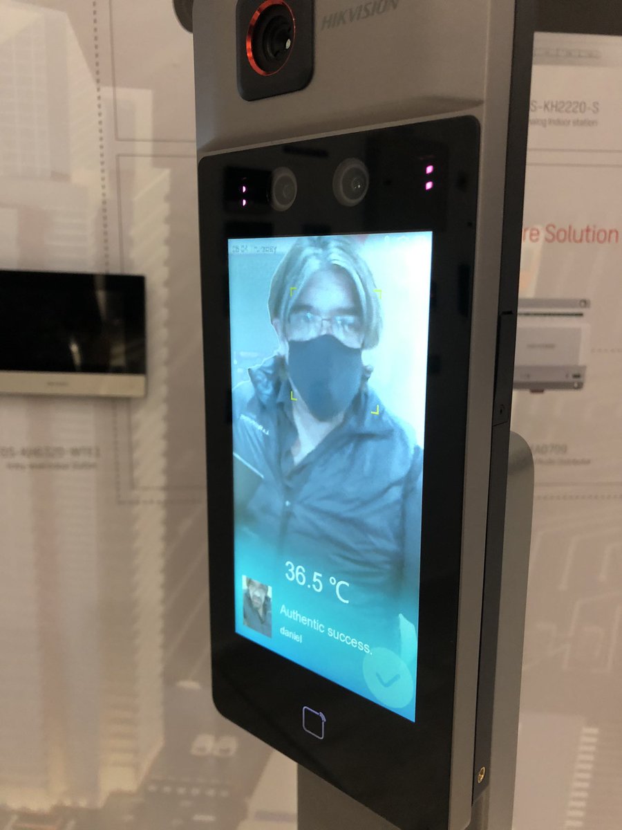 ElanSysSA's tweet image. Hikvision Fever temperature solutions distributed to CI’s today! Contact our sales team sales@elansystems.co.za for more info #feverscreening #temperaturescreeing #covid19