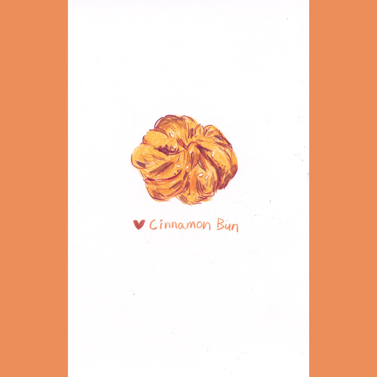 食べる
#illustration #coloredpencil #sketch #drawing  #colorsketch #cinnamonbun #foodillustration  #edible #prismacolor #traditionalart  #插画 #絵 #イラスト #イラストレーター #イラストレーション #スケッチ #食べ物 #食 #食物 #dessert #American #bakery #デザート
