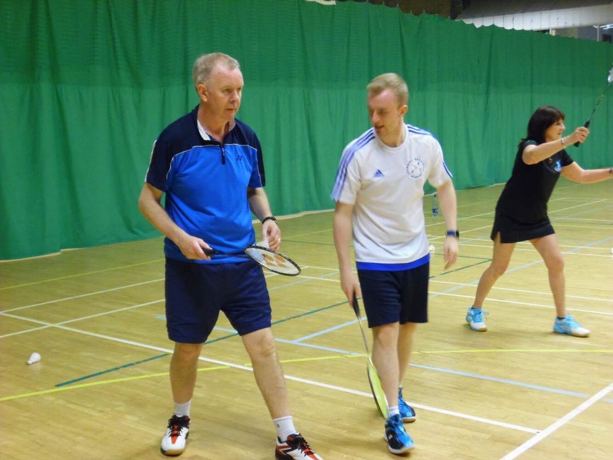 Still a favourite photo! Getting to coach my dad in the Masters group we work with! #ImproveYourGame #CBAcademy