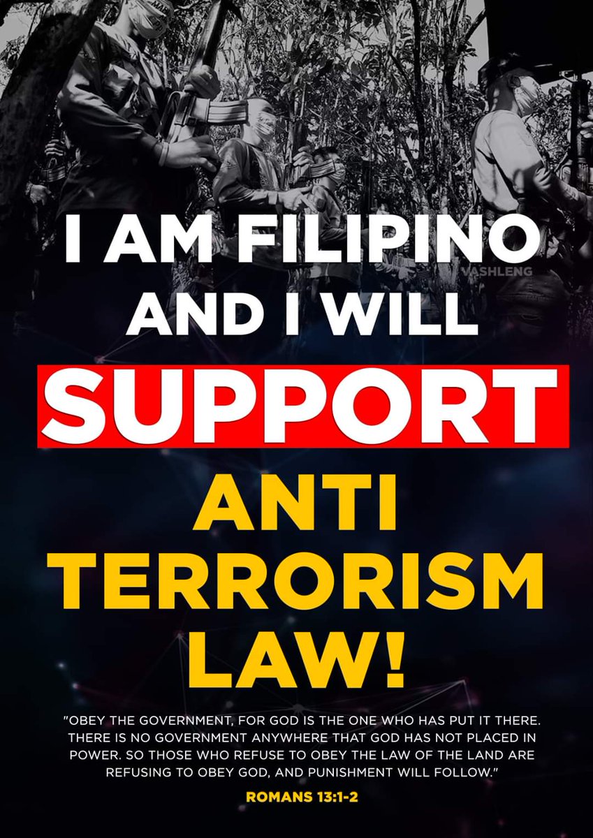 barrett_cal50's tweet image. Solid in supporting the Anti-Terrorism Law 👍👊🏼👊🏼👊🏼👊🏼👊🏼
#SignTheBillNow
#SignTheAntiTerrorismLaw