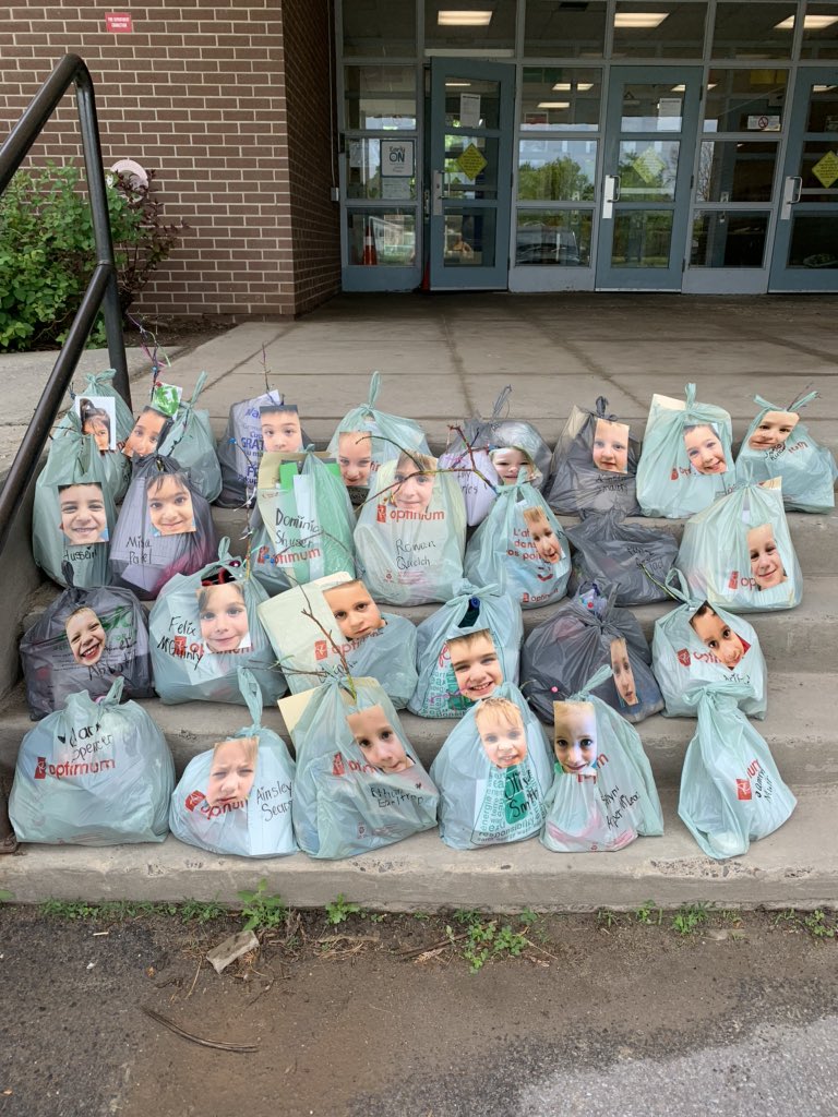 It was with heavy hearts 💙💚and a few tears we gathered your things for pick up today! We included clothing, footwear, your monthly name &amp; numbers, sound/letter recognition and sight words for some! We celebrated everyone’s progress as we packed! We miss you