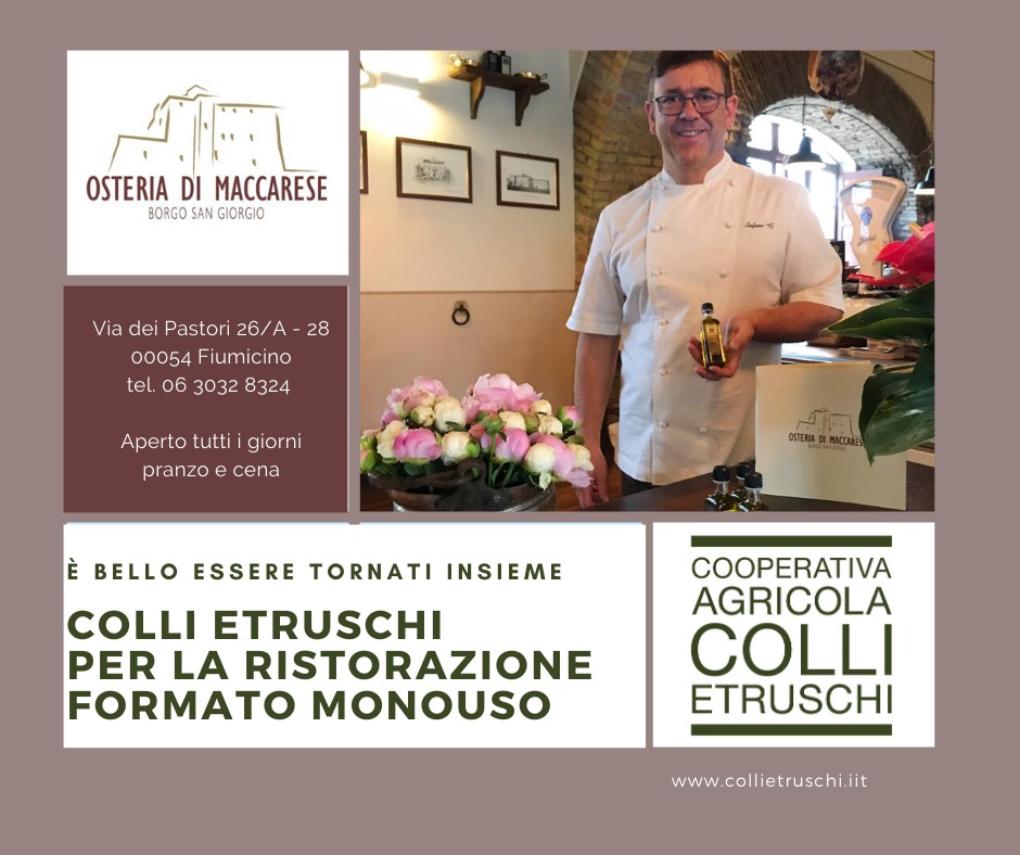 collietruschi's tweet photo. Grazie alla #OsteriadiMaccarese  per utilizzare il nostro Olio Extra-Vergine da 20 cc.

https://t.co/rsqKh86s1u https://t.co/grCmxFSSMP
