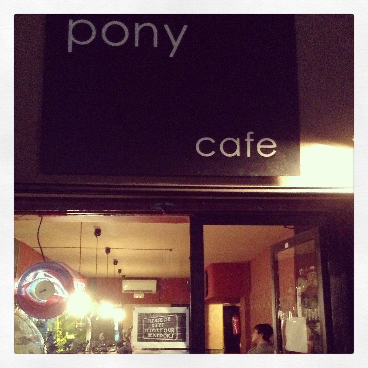 Pubs I Miss#5 Pony Cafe, BarcelonaCentral, but just off the beaten track - Pony Cafe is a neighbourhood bar with a hip makeover. Unbearably cool locals mix with international residents in an atmosphere that somehow feels totally chill and entirely electric. A gem in Born.
