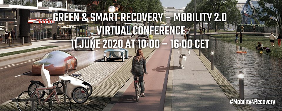 How can #newmobility support the green &amp; smart recovery of our cities &amp; communities? Join the #Mobility4Recovery Virtual Conference on 11 June. Sign up here:
mobility4recovery.fi/#/about

With
<a href="/Teppo_Rantanen/">Teppo Rantanen</a> 
<a href="/miapetrakumpula/">Miapetra Kumpula-Natri</a> 
<a href="/sampohietanen/">Sampo Hietanen</a> 
and many more

#smartmobility