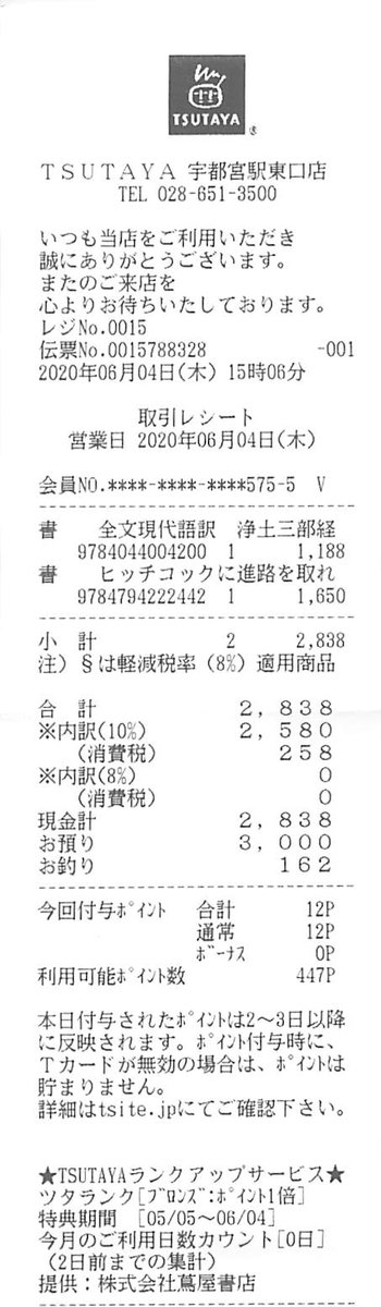 舩山久夫 On Twitter 今日は宇都宮駅東のうさぎやで次の2冊 大角修訳 全品現代語訳 浄土三部経 角川ソフィア文庫 山田宏一 和田誠 ヒッチコックに進路を取れ 草思社文庫 トナリエの落合書店で6冊 植木雅俊訳 サンスクリット版全訳 維摩経