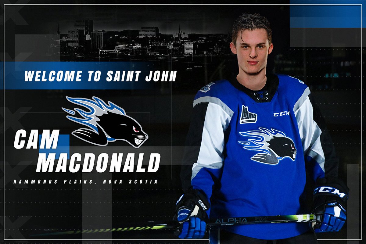 The Saint John Sea Dogs are proud to announce the signing of top power forward, <a href="/cammacdonald61/">Cam Macdonald</a>! Welcome to Saint John! #PortCity #QMJHL

Full Details >  bit.ly/3cxJCzZ