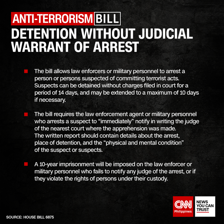As the hashtag #JUNKTERRORBILL dominates social media, we take a look at some provisions of the anti-terrorism bill that make it a hot topic bit.ly/2MnJ5Gm