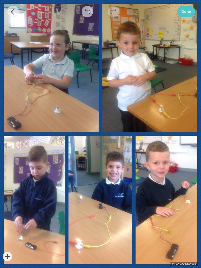 GBS_Butterfly's tweet photo. Today we explored circuit making equipment. It didn't take long for us to make the bulb light up and the buzzer sound. Well done! #gbs4science #gbs4eyfs https://t.co/t2nuoSGYVP