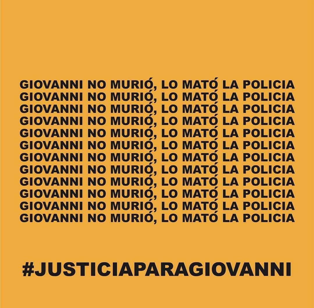 CarlosReynosoKC's tweet photo. Te dimos una arma para cuidarnos
Y el arma que usas la usas para robarnos/matarnos

#JusticiaParaGiovanni https://t.co/lKl3Klhi2C