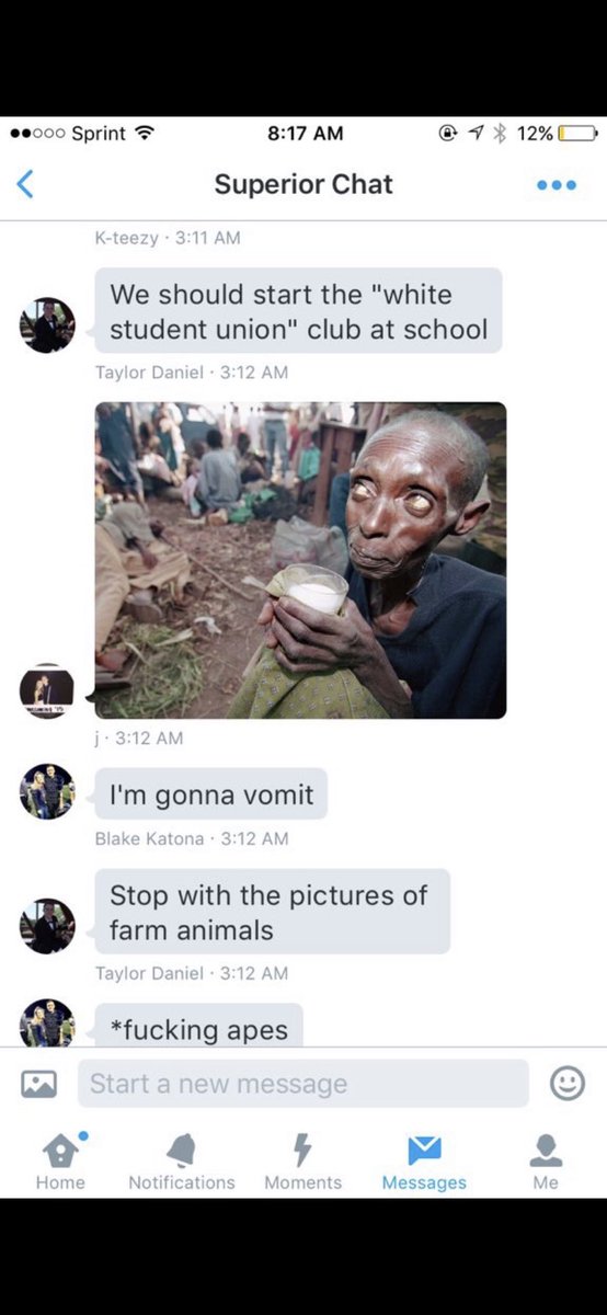 bennettjay4's tweet image. Can’t stand a racist! These fools were on my team in highschool smh.