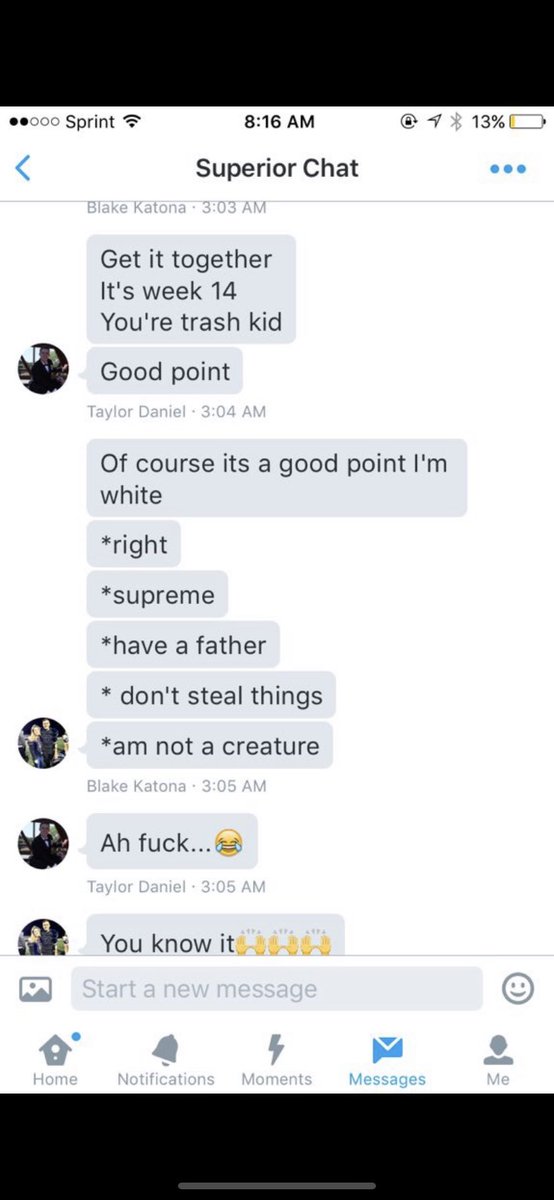 bennettjay4's tweet image. Can’t stand a racist! These fools were on my team in highschool smh.