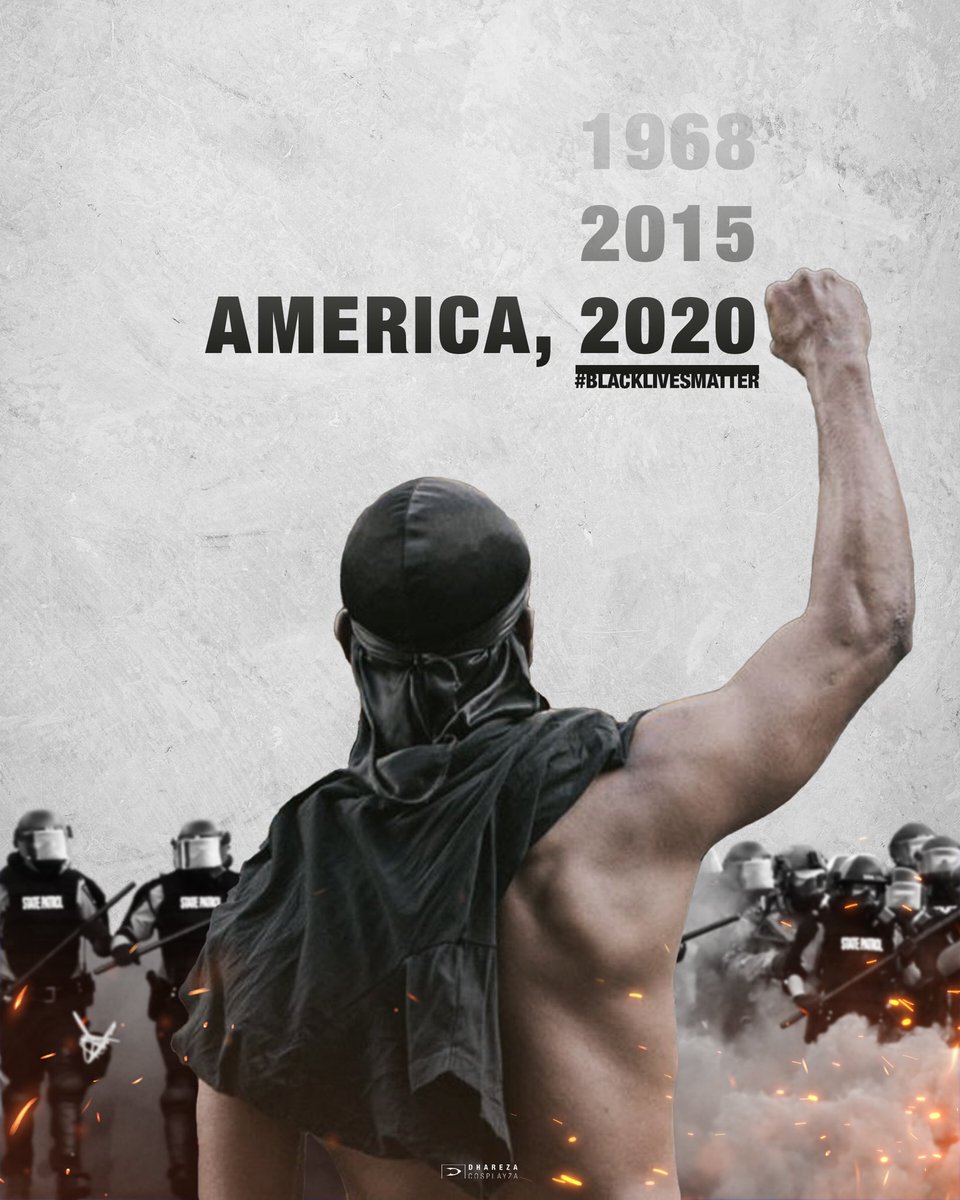 Dhareza's tweet photo. Worst reboot ever. 
#BlackLivesMatter #BLM https://t.co/1vkjqvj5RJ