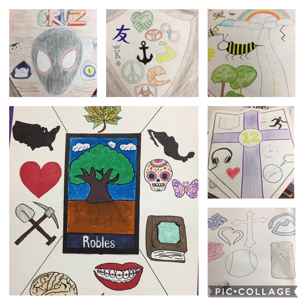 IdaSerna1's tweet photo. Senior Shields Part 2!! #EnglishIV, #SirGawainandtheGreenKnight https://t.co/uby0VGjUdD