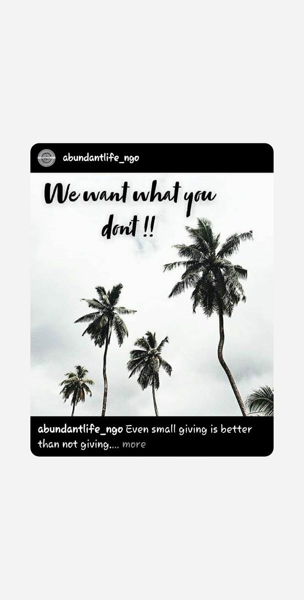 AbundantNgo's tweet photo. Even small giving is better than not giving.
We are celebrating "A month of giving"
from June 1 - 30
Come join us and share happiness.
#SharingIsCaring
#ArtOfGiving
#KindessIsInTheAir
#Altruism
#HumanityInAction
#June2020
#ALFamily
#AbundantLifeNgo https://t.co/KbCNPSSjm7