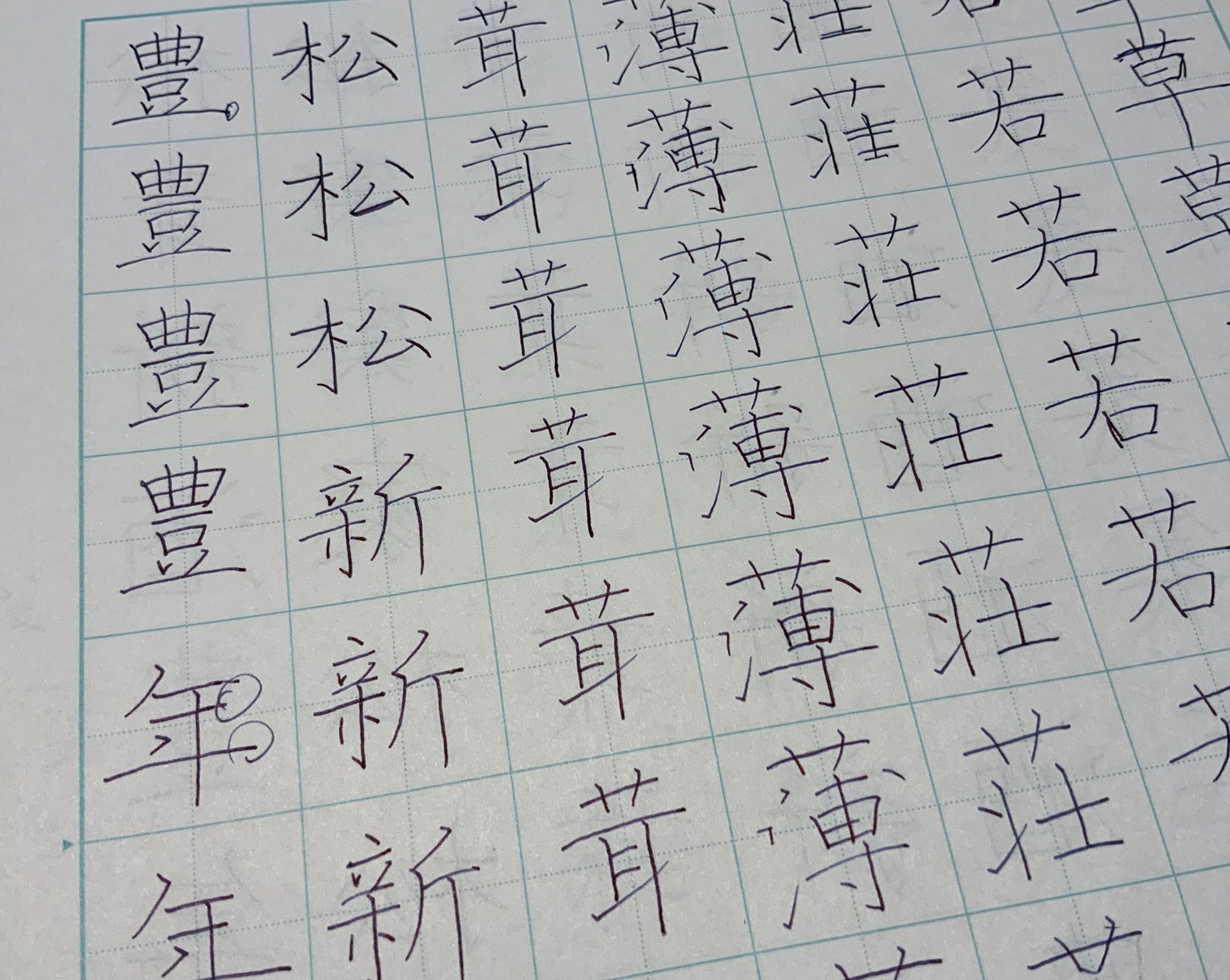 ボコボコ ちゃん くさかんむりの字と 添削課題の漢字を練習 今月は添削課題の字と 級位認定課題にあるうかんむりの漢字 ひらがなをやっていこうと思います ペン字 ペン習字 T Co Anta9thhxj Twitter
