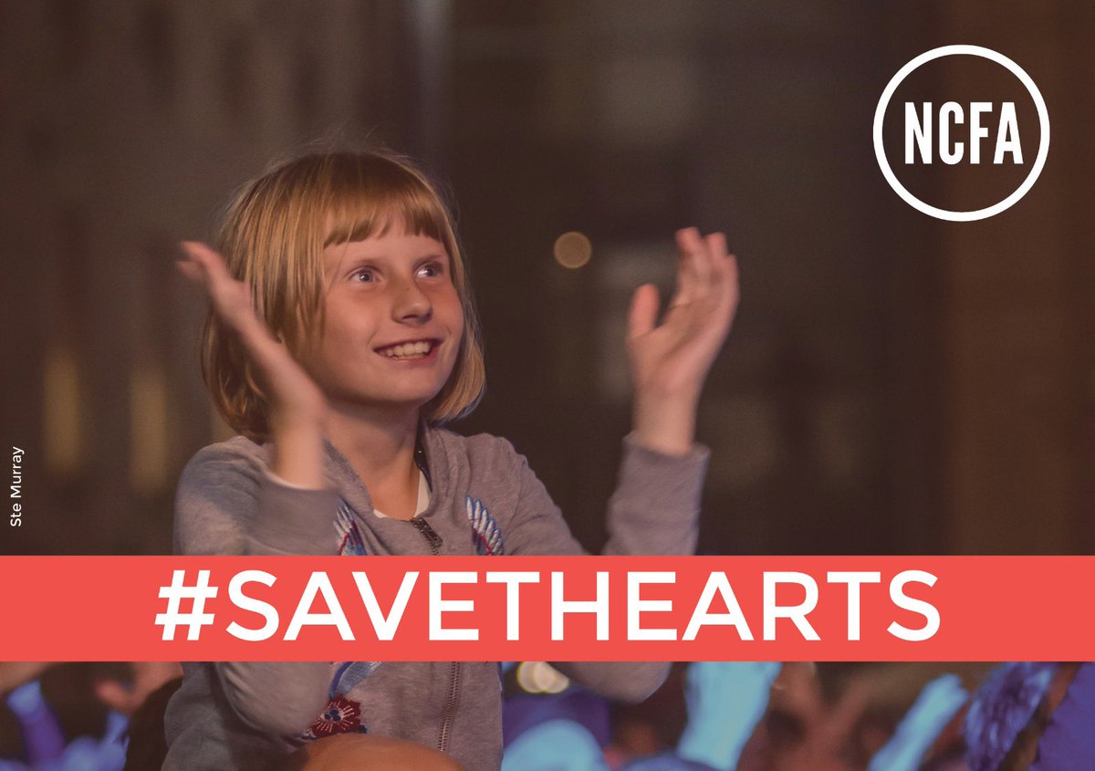 The arts are in crisis. If you’d like to help @Campaign4Arts #SAVETHEARTS visit ncfa.ie to find out how.