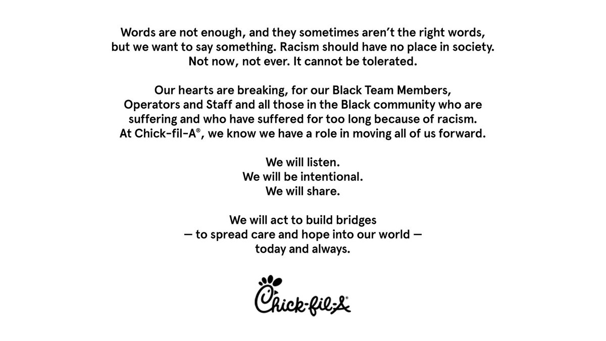 Chick-fil-A Ben White tweet media