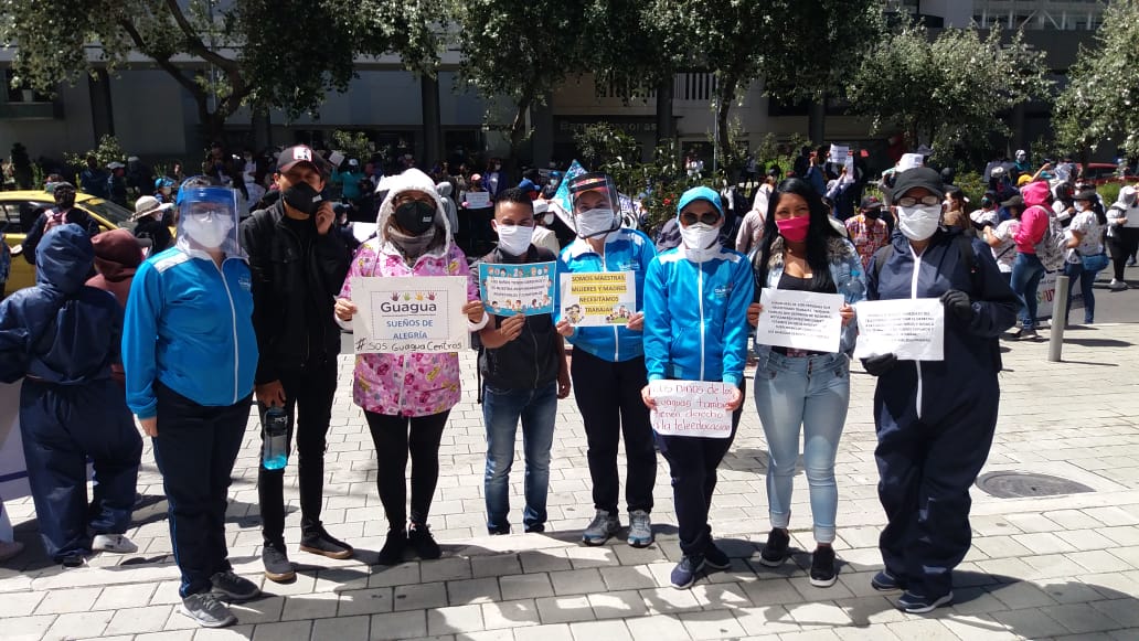 Gabriel35419635's tweet photo. La suspensión del Convenio entre el @MunicipioQuito y los Centros de Desarrollo Infantil “Guagua Centros” transgrede los derechos constitucionales al desarrollo integral y el interés superior de los niños y niñas. En sus artículos 44, 45, 46 y 47. #SOSGuaguaCentros https://t.co/BVa59FTZZO