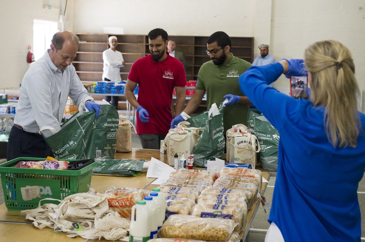 “Ali’s smile captures the enthusiasm for helping others that is so evident amongst the volunteers.” 

Volunteers at the <a href="/ShahJahanMosque/">Shah Jahan Mosque</a> established their COVID-19 foodbank to support vulnerable households, NHS workers and those self-isolating during the outbreak.