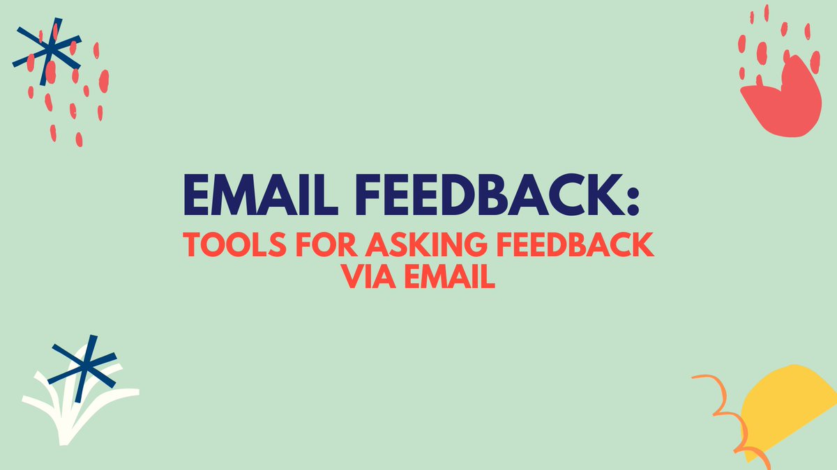 sabihjavedd's tweet photo. #EmailFeedback: #Tools for Asking #Feedback via Email | #CustomerSuccess Blog | Emojics https://t.co/w35SKDk2Ei

#customerfeedback #survey https://t.co/cTZZsBvFKB