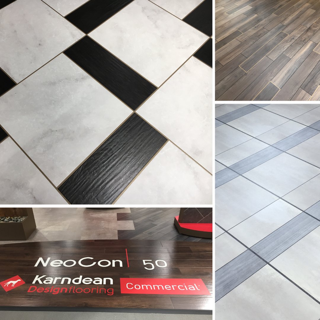 As @neoconshows happens virtually this year, we're looking back oat some of our favorite past exhibition floors! #TBT #NeoCon2020 #SeeFlooringDifferently