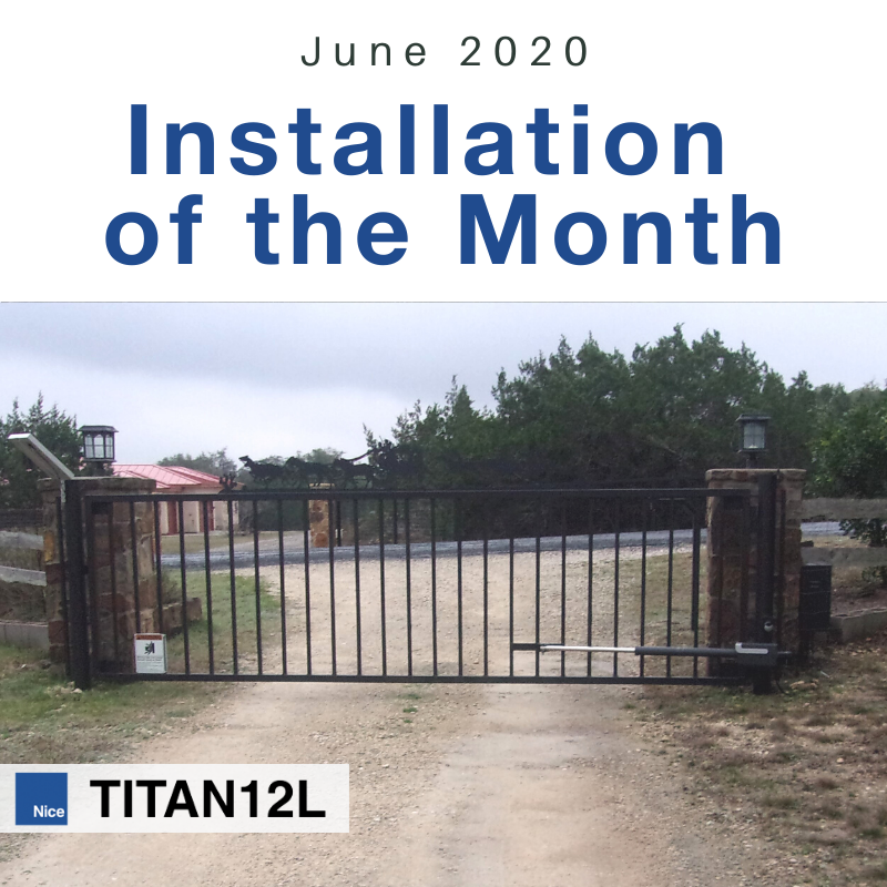 Nice_HySecurity's tweet photo. Congratulations to our Installation of the Month Winner @QualityAccessControlSystemsInc. Thanks for installing the Nice | HySecurity TITAN12L with premium quality.
#InstallationOfTheMonth #TITAN12L #GateOperators #HySecurity https://t.co/LqTZP7gxHY