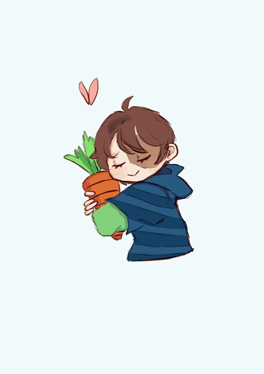 hugmega1's tweet photo. Hope I’m not too late for this but here’s Mega and his carrot #MegaLovesCarrot #marrot #megapvp https://t.co/sXxEDdel9N