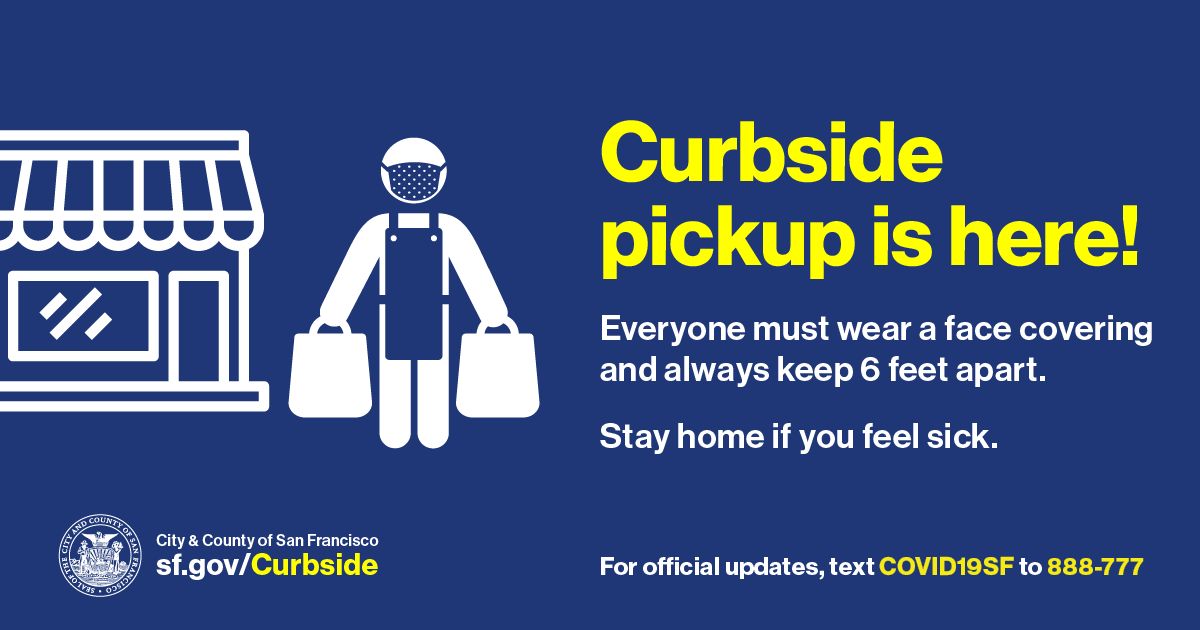 SF_emergency's tweet photo. Are you a curbside store with metered parking space in front? You can request for a temporary loading zone to encourage physical distancing and reduce crowding. Remember to please have a health and safety plan and #SocialDistancingProtocols in place: https://t.co/Dn9XRptCVN https://t.co/zcoVrUPbB6