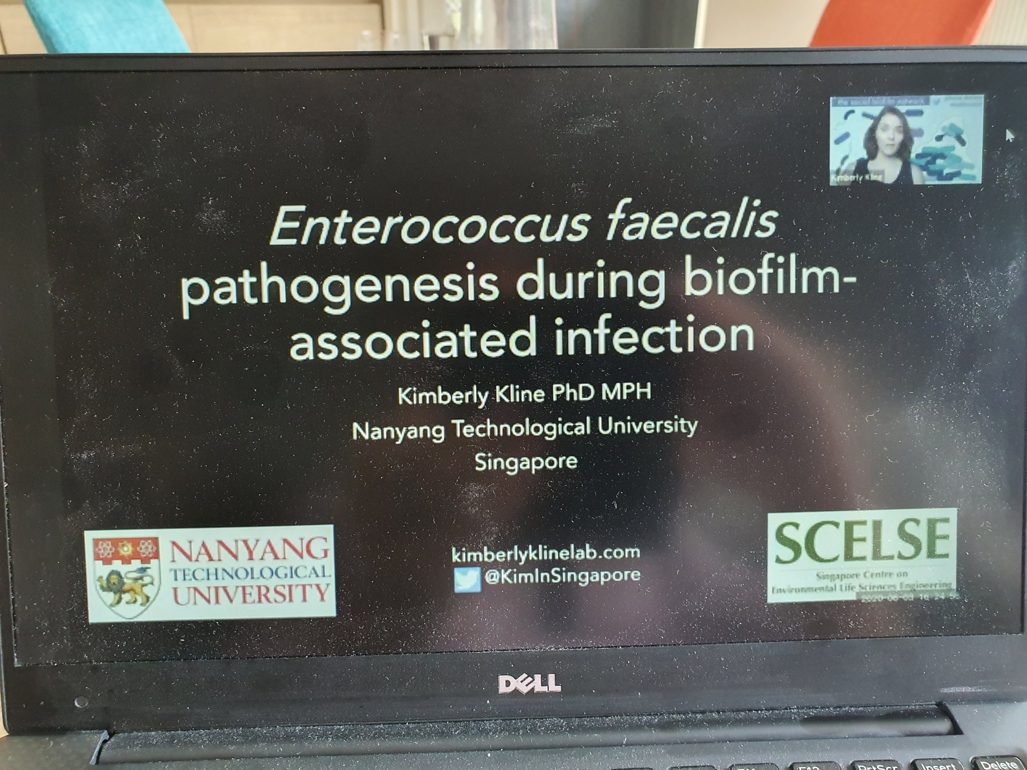 Biofilm Journal on Twitter "Our editorial board member KimInSingapore is presenting at 