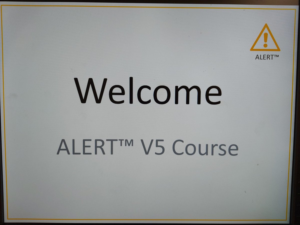 ALERT_Course's tweet image. Success first pilot of @ALERT_Course Version 5 completed 👏👏 2nd pilot in a couple of weeks. Exciting times ahead. Virtual @ALERT_Course just round the corner........🤞 @MCubbonNHS @PHTptsafety @QAHospitalNews #patientsafety #PilotV5