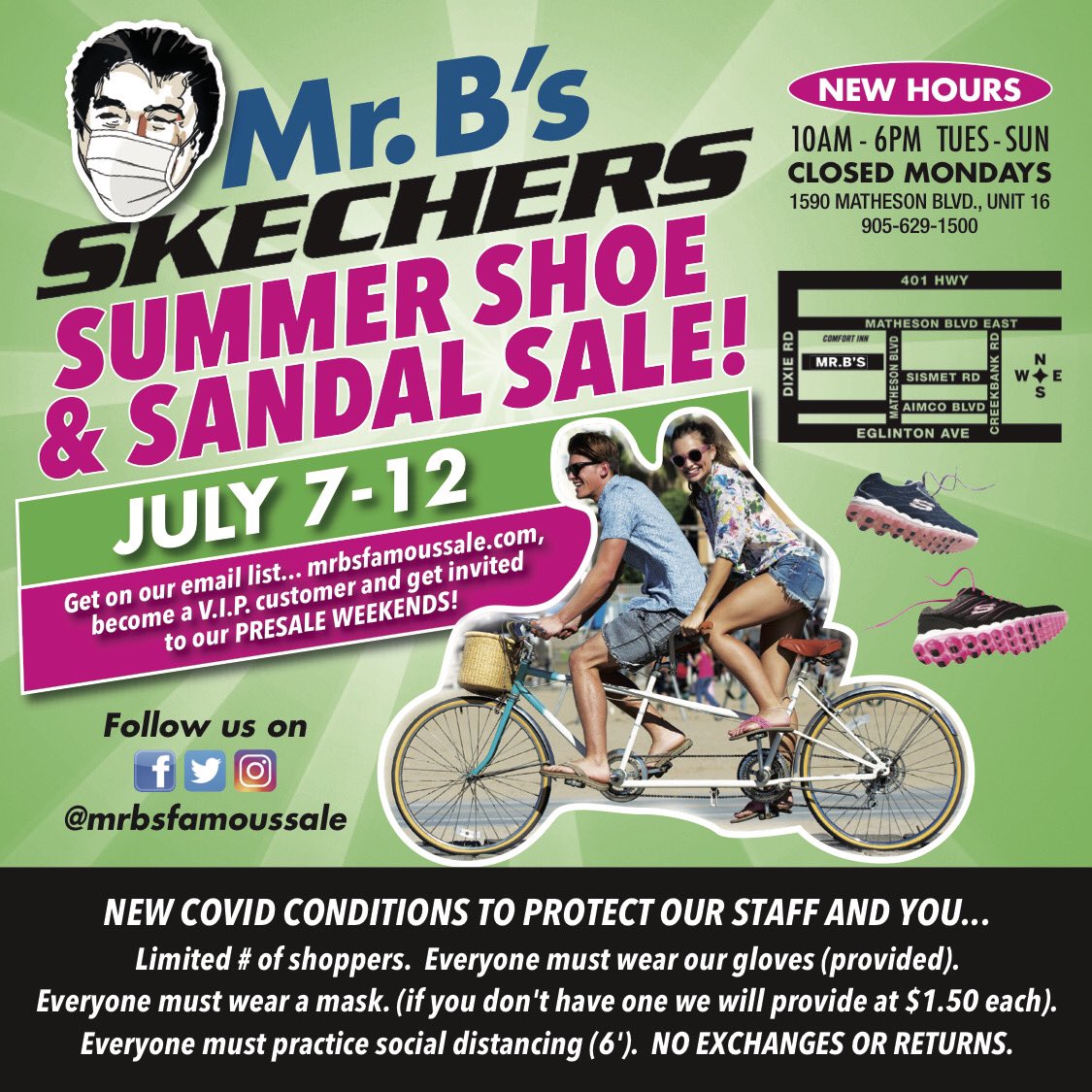 mr b's skechers sale 2019