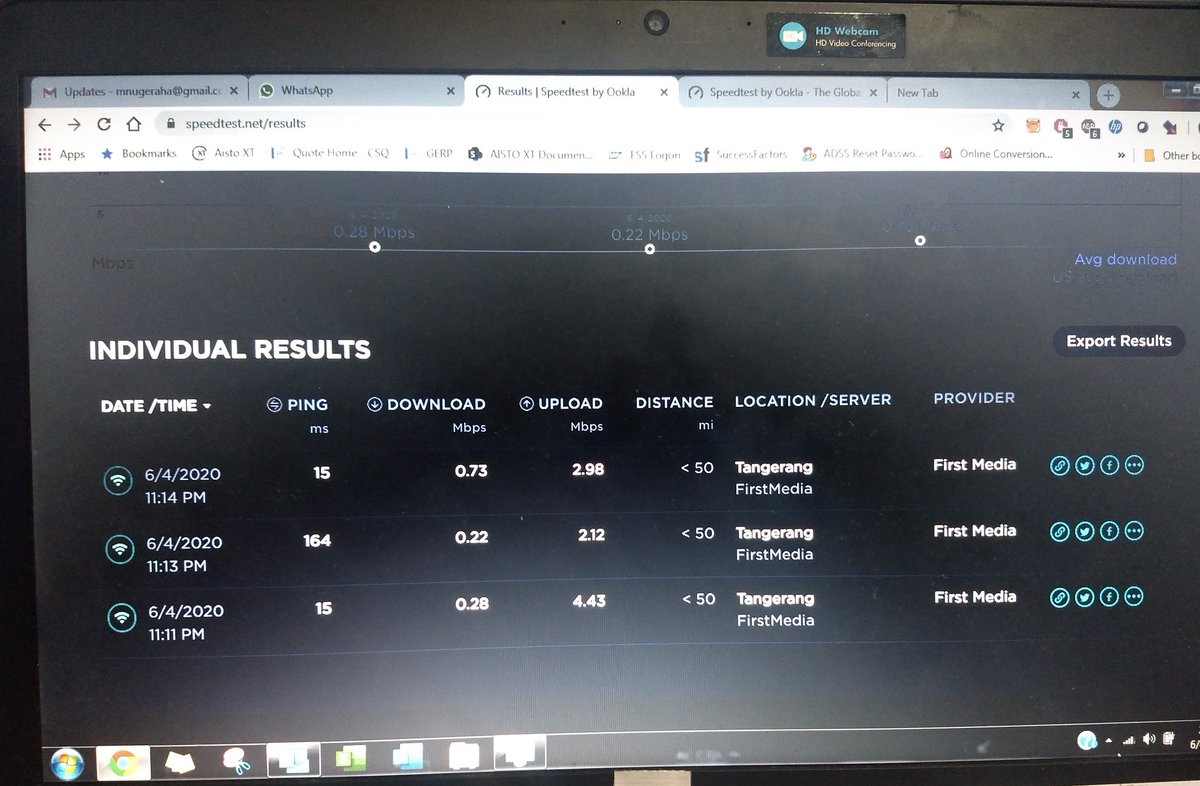 mnugeraha's tweet photo. @FirstMediaCares Masa hasil speedtest nya begini?
Gimana penjelasan mu FM @FirstMediaCares?
Konfigurasi perangkat:
1. Modem FM D3.0 Arris CM820
2. Wifi router personal Tp Link TR-WR941HP. 
Pengen turun paket aja gak kalo begini, gimana caranya?
*Masih di ID pelanggan 87782101 https://t.co/PxfTZiImkJ