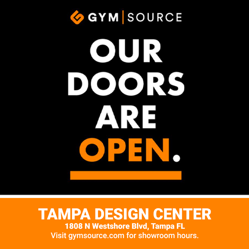 Gym_Source's tweet photo. Our doors are open in Tampa! We look forward to welcoming you to our remodeled design center featuring the new Precor Home Gym solution and Nexersys Boxing Trainers, plus premier cardio and strength equipment by names you know and trust.

#GymSource #reopening #homegym #fitness https://t.co/g99Rr1lzwL