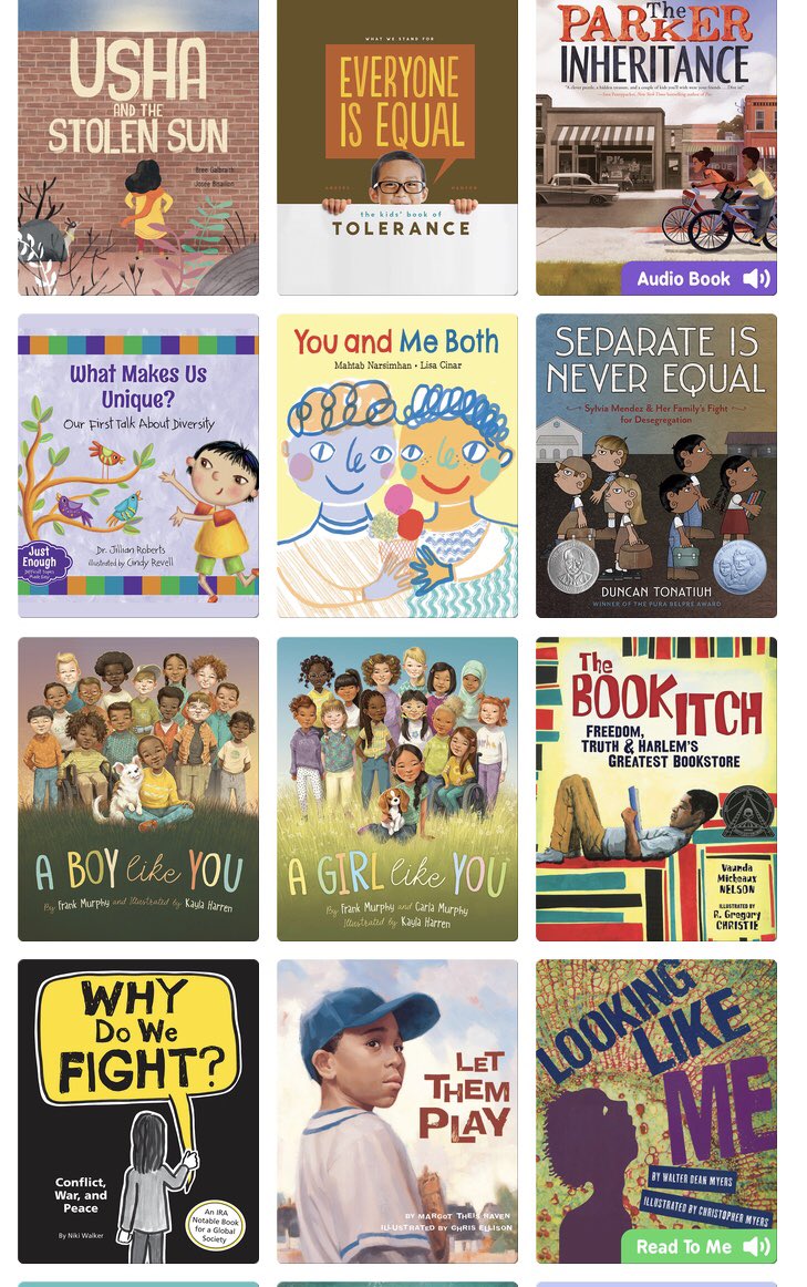 EaglePointPTA's tweet photo. Epic! - the online reading resource for kids, shared these suggested book titles for parents.  These are the books listed for the 3rd-5th age groups https://t.co/bLsdwoZCeL