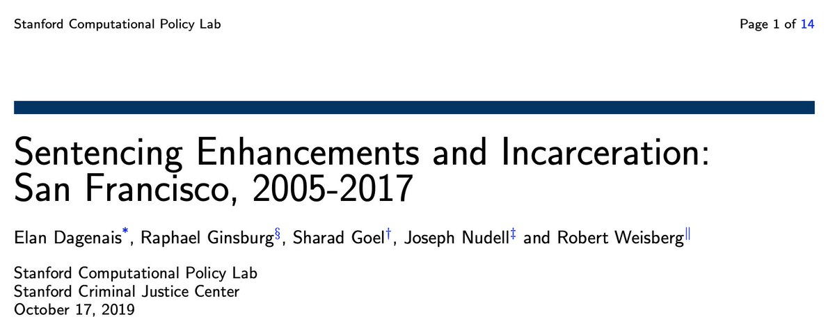 42/ "[W]hile we do not find evidence of racial discrimination in the application of enhancements, they do act to pronounce the already large disparities in sentencing."