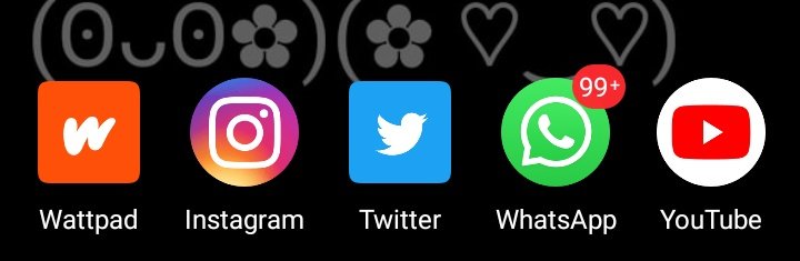 Ultimamente minha vida praticamente baseia-se só nesses app's 😪💔...