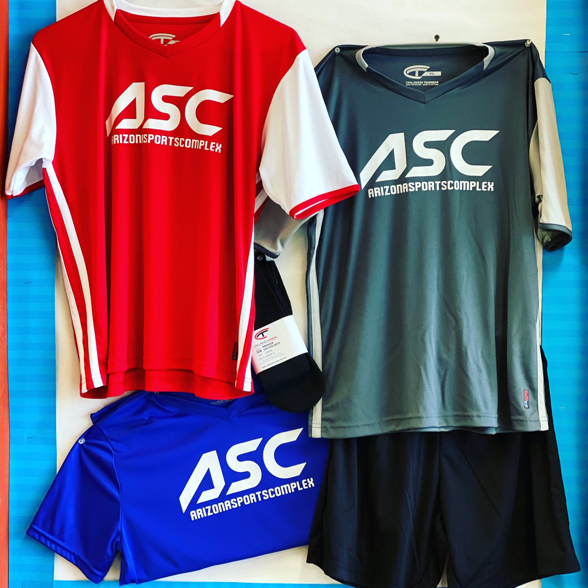 ArizonaSportsCo's tweet photo. NEW UNIFORMS!!!

https://t.co/EvSLo4JIL6

Spots are limited but we are currently accepting players to be added to our waitlist. To register, contact ASC Front Desk (623)587-7171, and if you have any questions or need any assistance, please contact info@ArizonaSportsComplex.com https://t.co/e0XFChb8fv