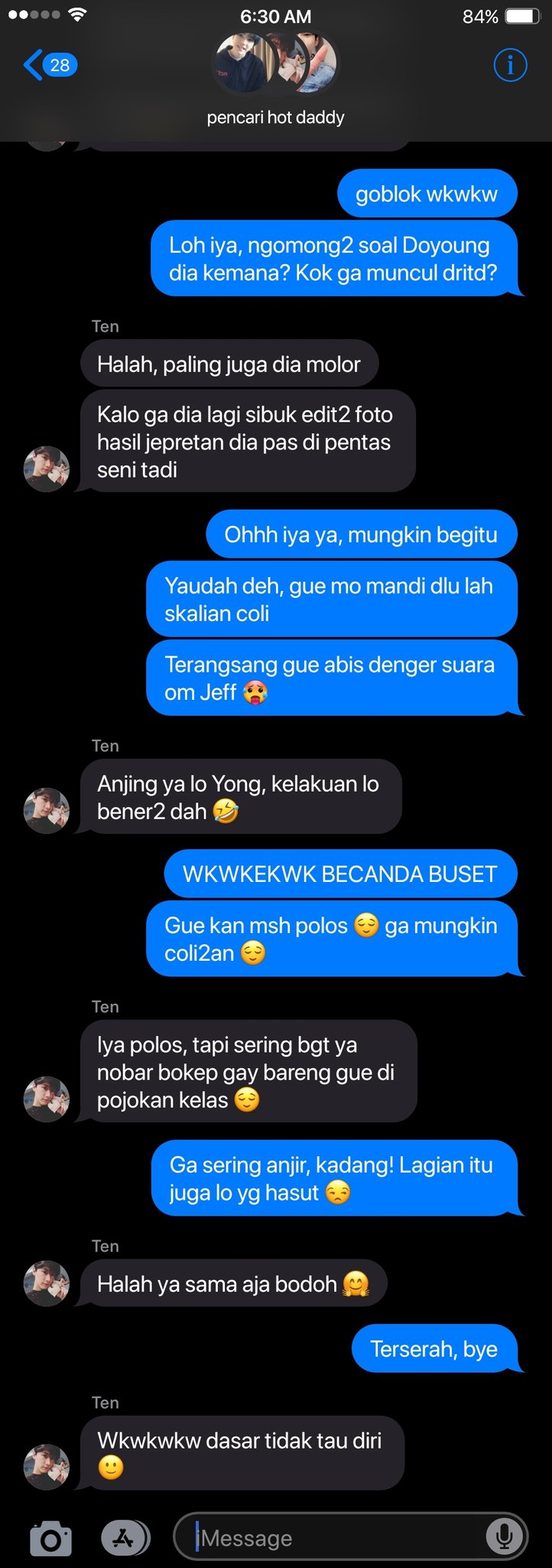 Fujoz rest on X: 54. Polosnya Yongie ya begini 😌 t.coT9zOAN4Oe4   X