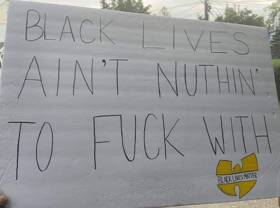 WuTangClan's tweet photo. Where in the WUrld are you?
#BlackLivesMatter #wutang #justice #ABetterTomorrow https://t.co/NnUzOX7dXr