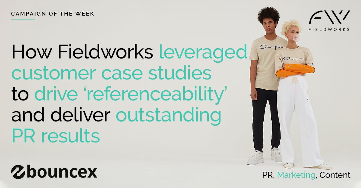 Fieldworks's tweet photo. Learn how to bring your tech to life with our case study with BounceX! Minimising exposure using referenceable customer stories. #Retail #MarketingStrategy #marketing https://t.co/tJFJbcQnl9 https://t.co/gNdpZndF1K