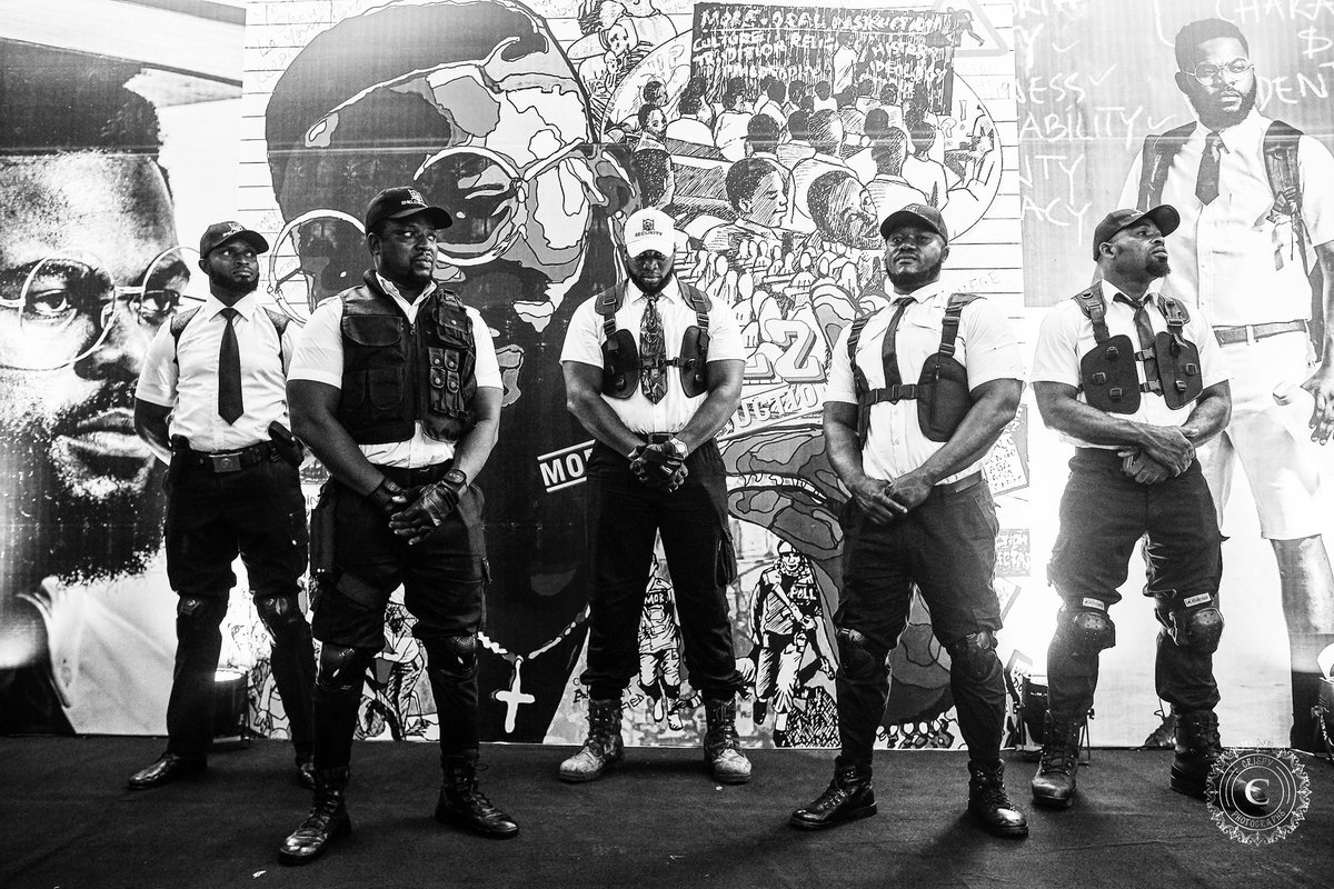 Shieldsworth's tweet photo. A throwback to one of our events for 2019. The FALZ ALBUM LAUNCH -THE MORAL INSTRUCTION- #moralinstruction
•
•
#falzthebahdguy #shieldsworth #saynotoracism #saynotorape #shieldsworthsecurity #eventsecurityinlagos #securityguardsinlagos #bouncers #bouncersinlagos https://t.co/pKlHfId7Wx